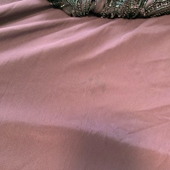 Mother’s of the bride dress pizarro night make size 10 dark purple - Picture 7 of 8